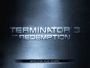 Terminator 3 - The Redemption screen shot title